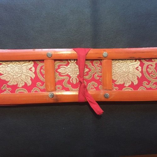 Protège-texte rouge