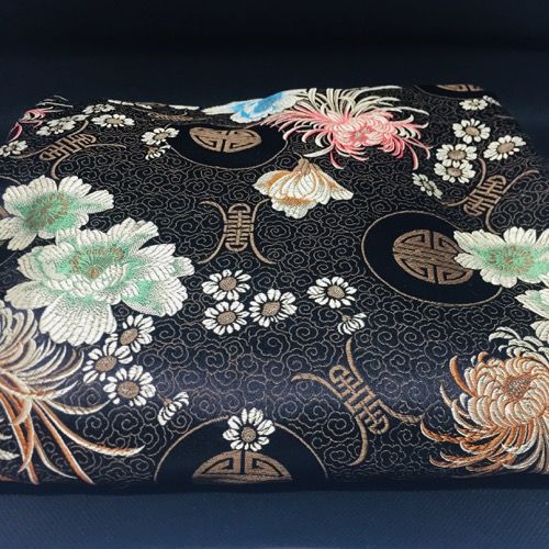 Black Brocade Chuba