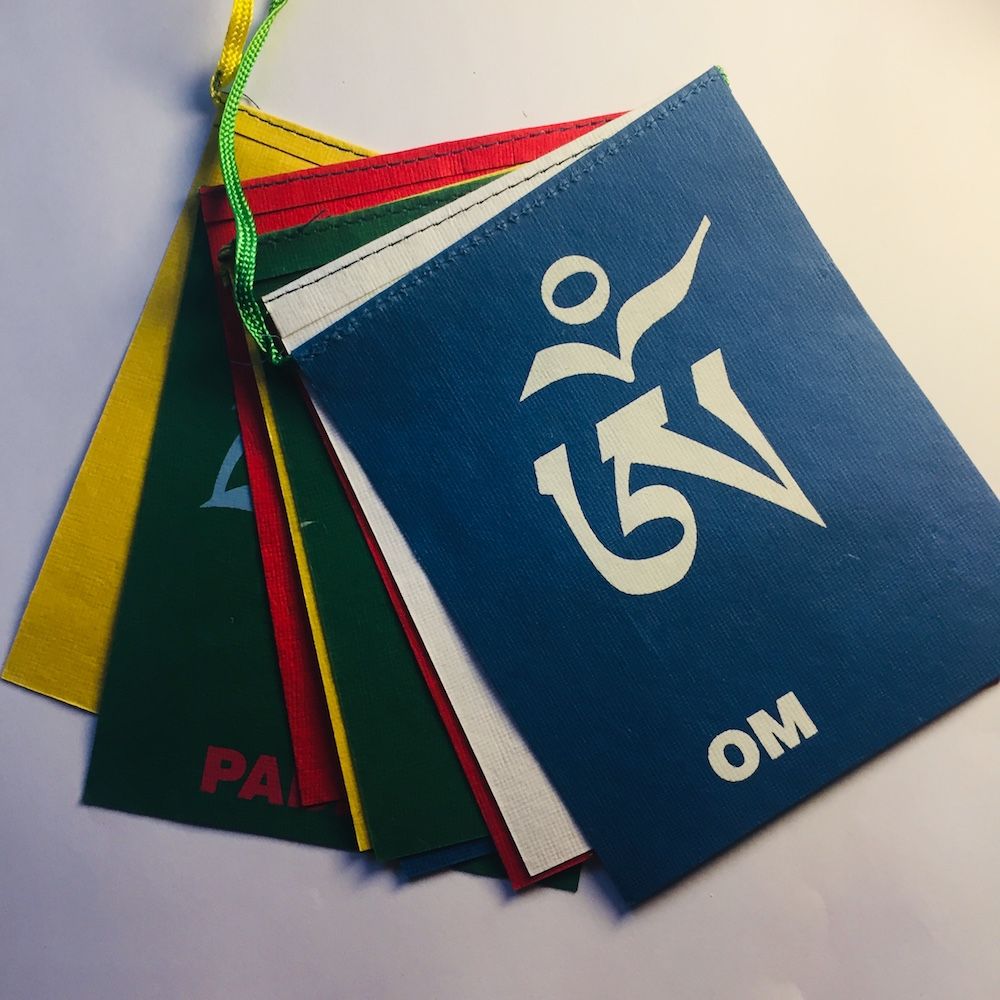 Prayer Flags Ohm mani